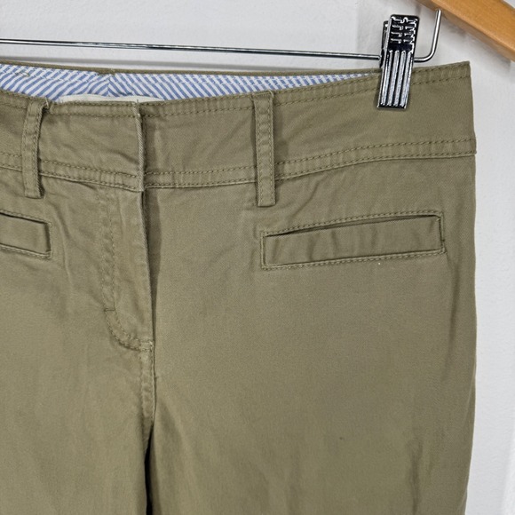 Vintage Tommy Hilfiger Women Y2K‎ Low Rise Bootcut Pants Size 4 Khaki Stretch - Picture 8 of 9